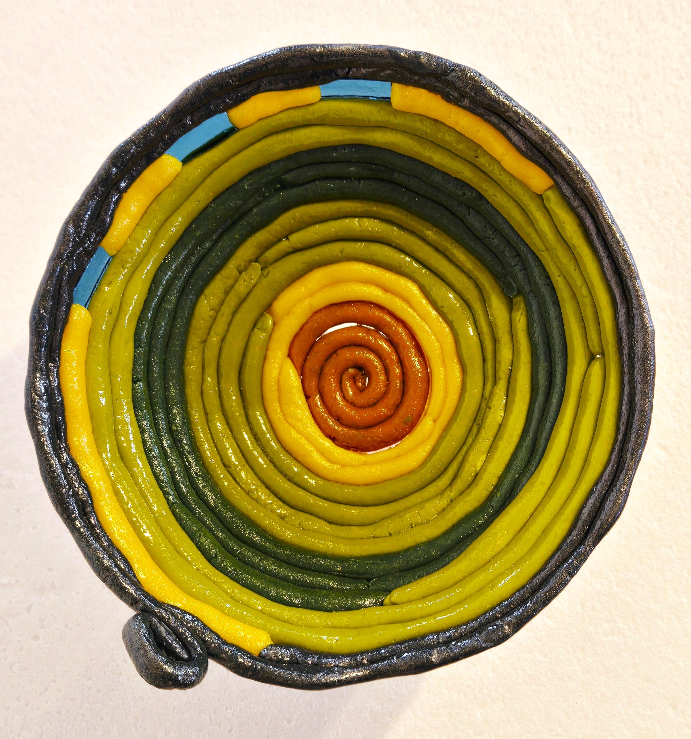 Glass Coil Bowl