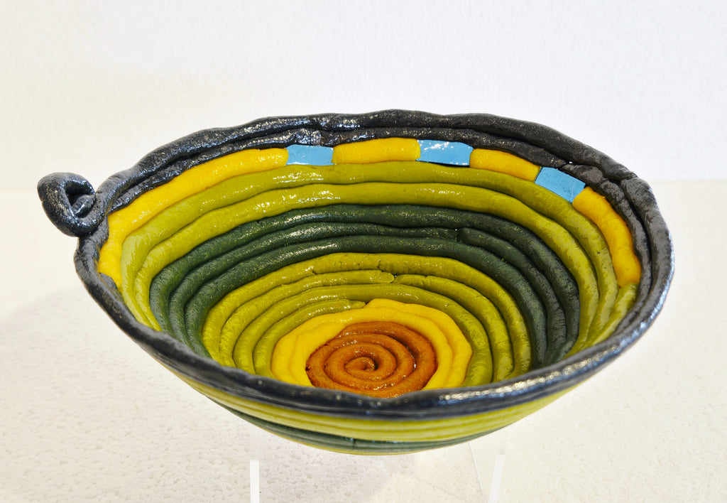 Glass Coil Bowl