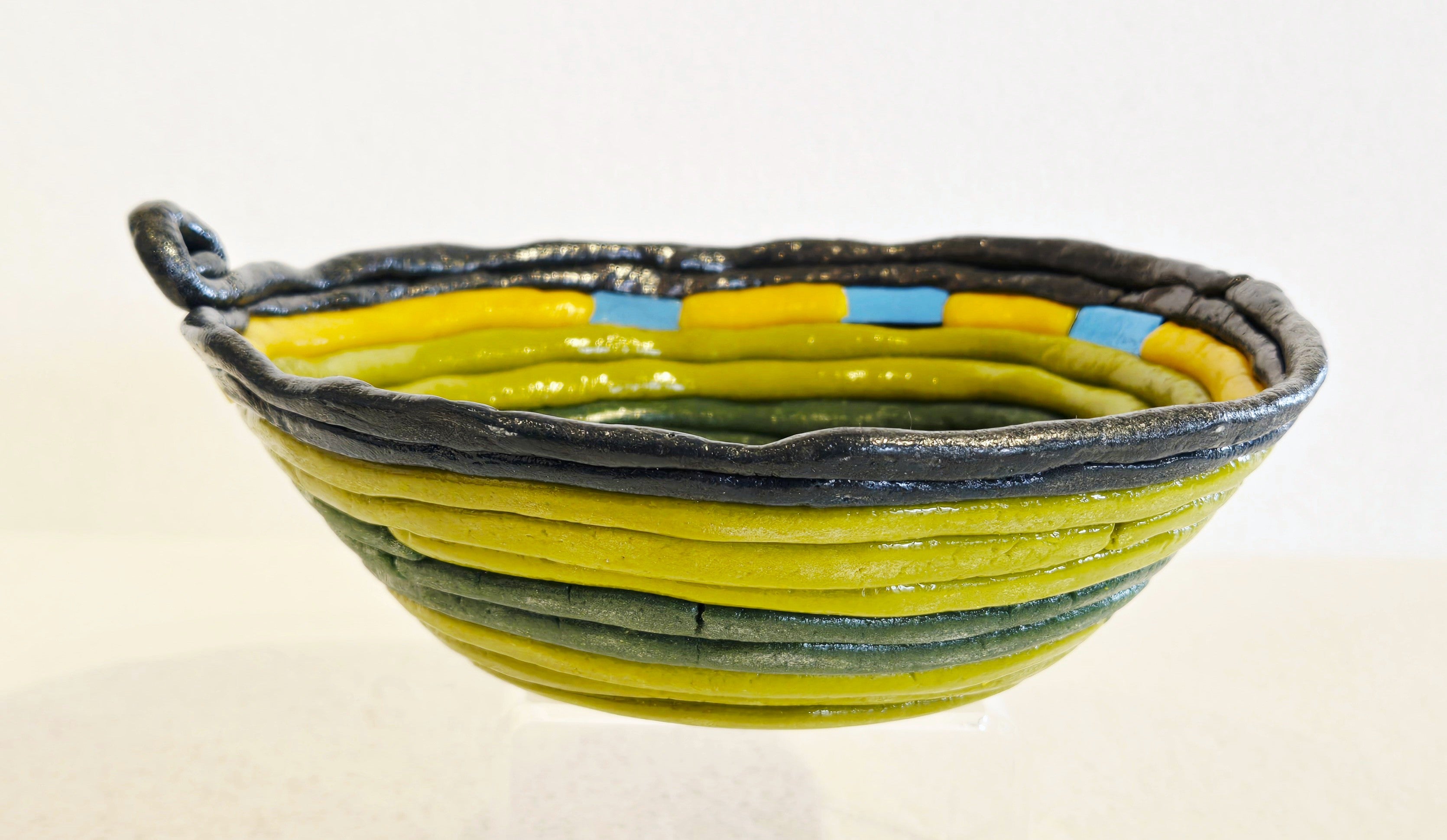 Glass Coil Bowl
