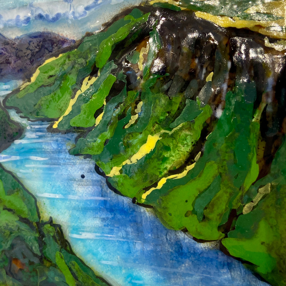 View of 10 Mile Pond from Gros Morne