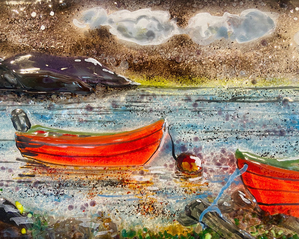 Moonlight on the Bay of Islands Dories